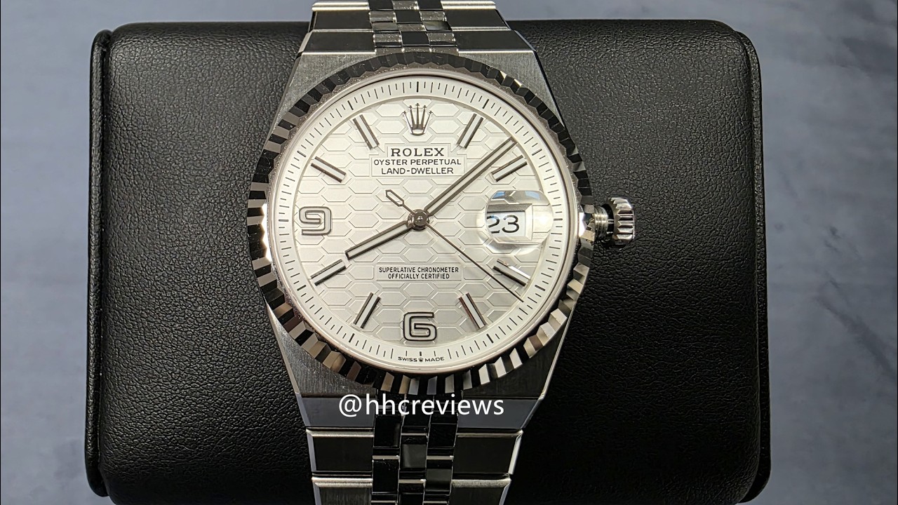 Rolex Land-Dweller 40mm White Dial Rolesor