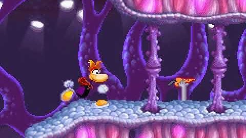 Rayman Raving Rabbids: (GBA) Door Clipping Glitch