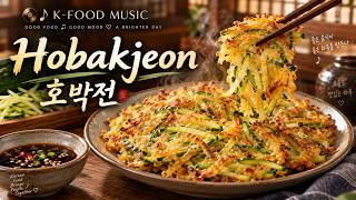 Rainy Day Hobakjeon | Korean Food Memory Song | 비 오는 날 호박전