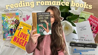 reading romance for a week! *new releases, new favs, spoiler free!*