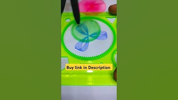 Spirograph Drawing Techniques | Create Intricate Patterns Easily#Spirograph #SpirographArt #diyart