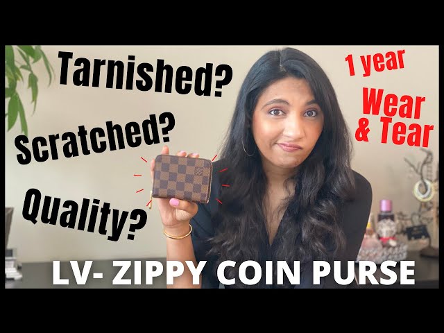 5 YEARS wear and tear  LV Zippy Coin Purse 