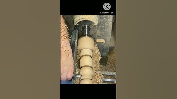 wood turning process a lathe machine wooden working operation #shorts #lathe