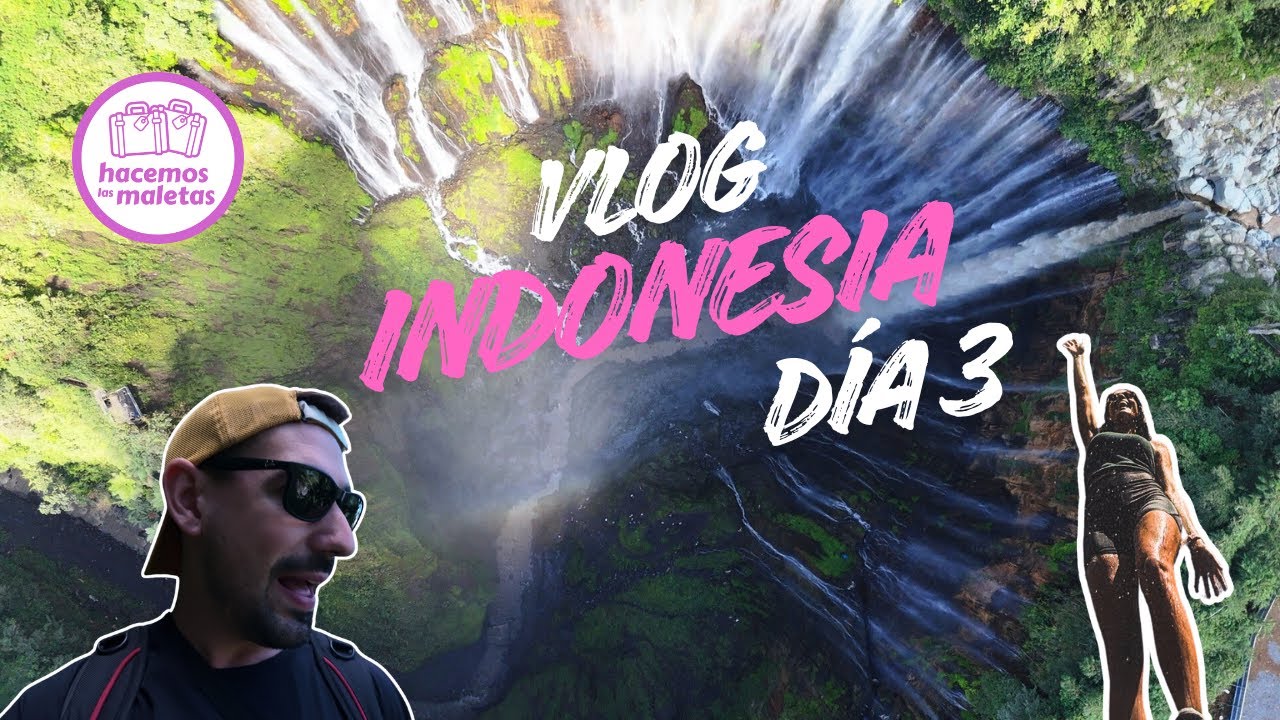 VLOG INDONESIA - Dia 3 - Las CASCADAS mas IMPRESIONANTES