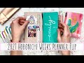 How I'm Using my Extremely Functional and Super Cute 2021 Hobonichi Weeks | Deco Flip Through