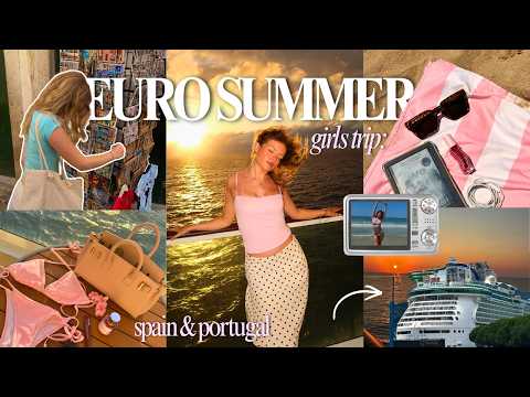 Euro Summer on a Cruise Ship 🌺 Beaches, Cities, girls trip !
