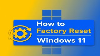 How to Factory Reset Windows 11 to Default Settings#window11#tutorial