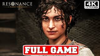 RESONANCE A PLAGUE TALE LEGACY Gameplay Walkthrough FULL GAME No Commentary (PC 4K 60FPS)