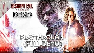 RESIDENT EVIL REQUIEM (PS5 PRO) 100% PLAYTHROUGH (FULL DEMO) [4K 60FPS]