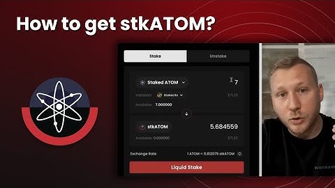 How to get stkATOM? | pSTAKE Snippets