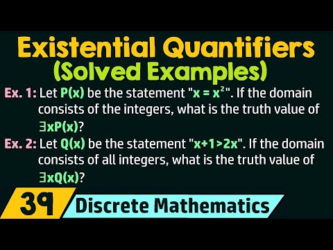 Existential Quantifiers -