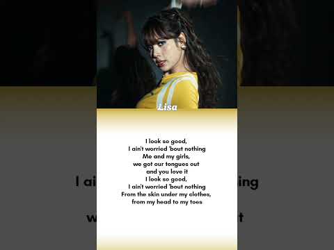 LISA,ANITTA,REMA-"GOALS"RAP LYRICS #goals #fifa #lisa #lyrics