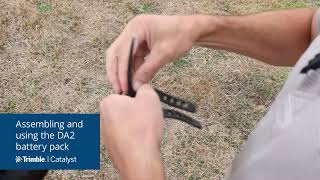 Trimble DA2   Assembling & Using the DA2 Battery Pack