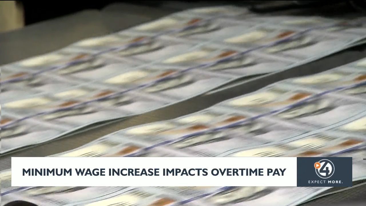 Minimum wage increase impacts overtime pay - YouTube