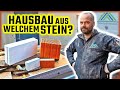 WELCHER STEIN beim HAUSBAU - Ytong Poroton KS oder Ziegel ??? | Home Build Solution