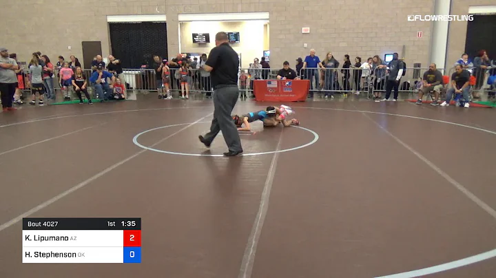 60 Lbs Quarterfinal Khyla Lipumano Team Arizona Vs Hannah Stephenson Team Oklahoma