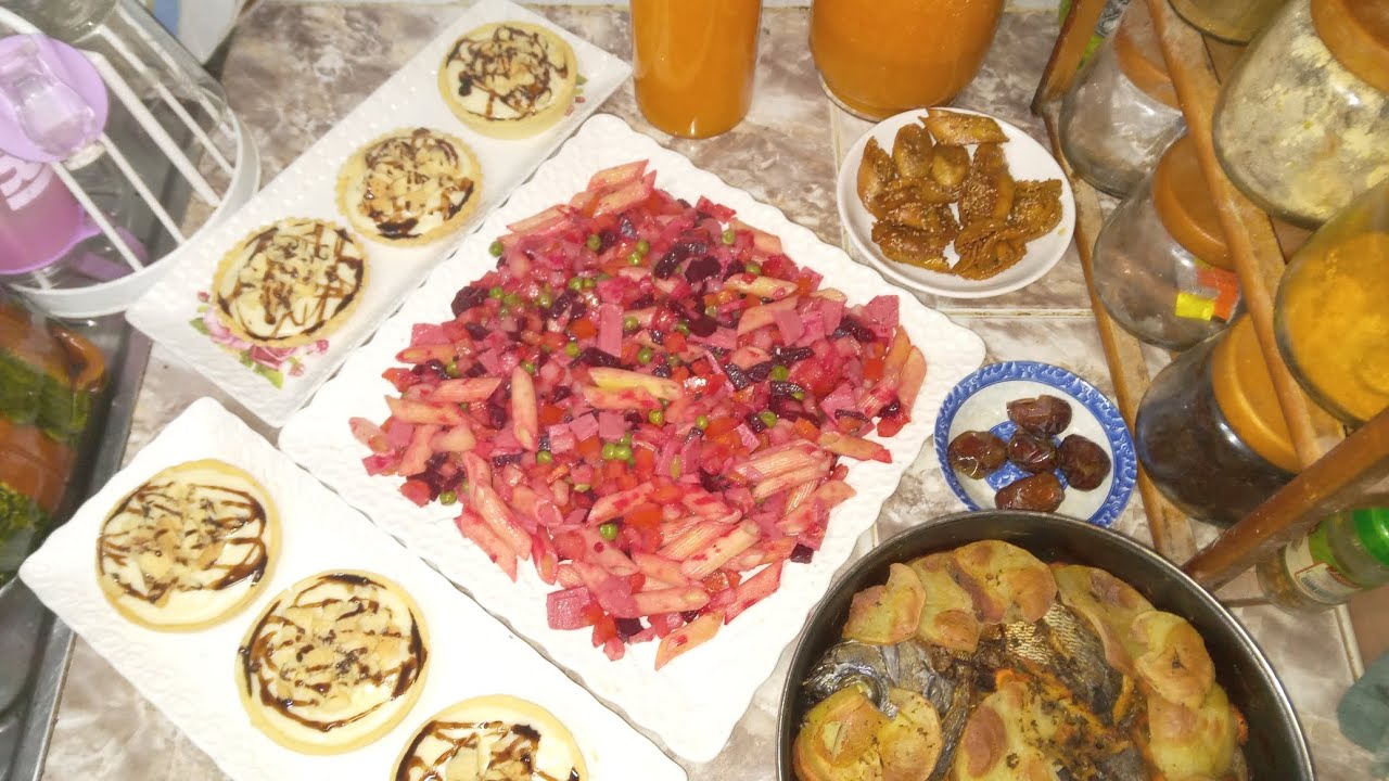 تحضير إفطار اليوم 2🌙 من رمضان اتمنى ان ينال اعجابكم 