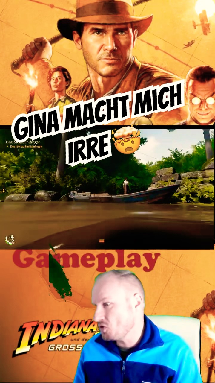 Gina hat doch ein Ball vor den Kopf bekommen