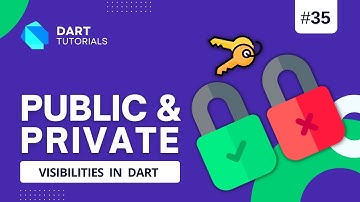 Public & private members in Dart | Dart visibility | Dart Tutorial #35