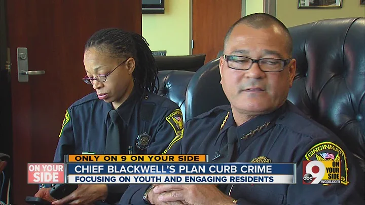 New Cincinnati Police Chief Jeffrey Blackwell outl...