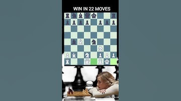Chiếu hết sau 22 nước cờ #chess #covua #chessgame #boardgames #chessman