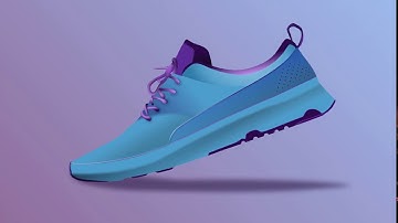 Speed drawing Sneaker - Affinity Designer