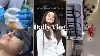 daily vlog: pamper day, facial &amp; friends | intip hari nadya