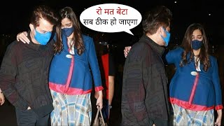 Pregnant Sonam Kapoor Cries to Seeing her Father Anil Kapoor after a Year, Heart Melting Moments