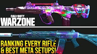 Call Of Duty WARZONE: BEST ASSAULT RIFLE LOADOUTS RANKED! (WARZONE Best Setups)