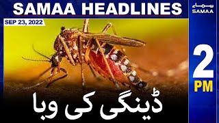 Samaa News Headlines | 2pm | 23rd September 2022