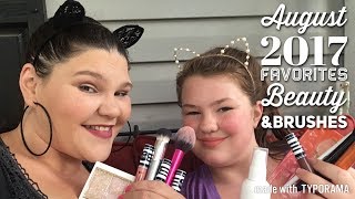 AFFORDABLE FAVORITES || BEAUTY & BRUSHES || AUGUST 2017 || ASHLEY DEVINO