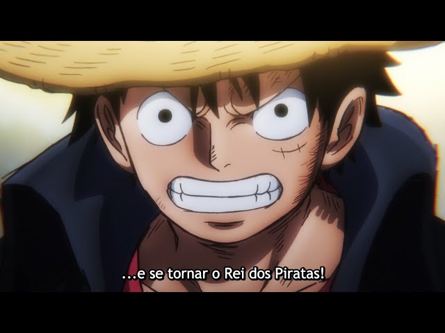 👒 LUFFY DEMONSTRANDO SEUS DOTES MUSICAIS EM SKYPIEA 🌳🎶🚶 #anime #ot