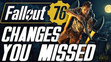 7 Changes You Missed In The NEW Fallout 76 Update!