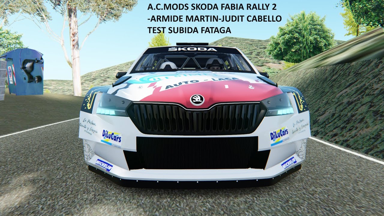 A.C.MODS ARMIDE MARTIN-JUDIT CABELLO FABIA RALLY 2 - YouTube
