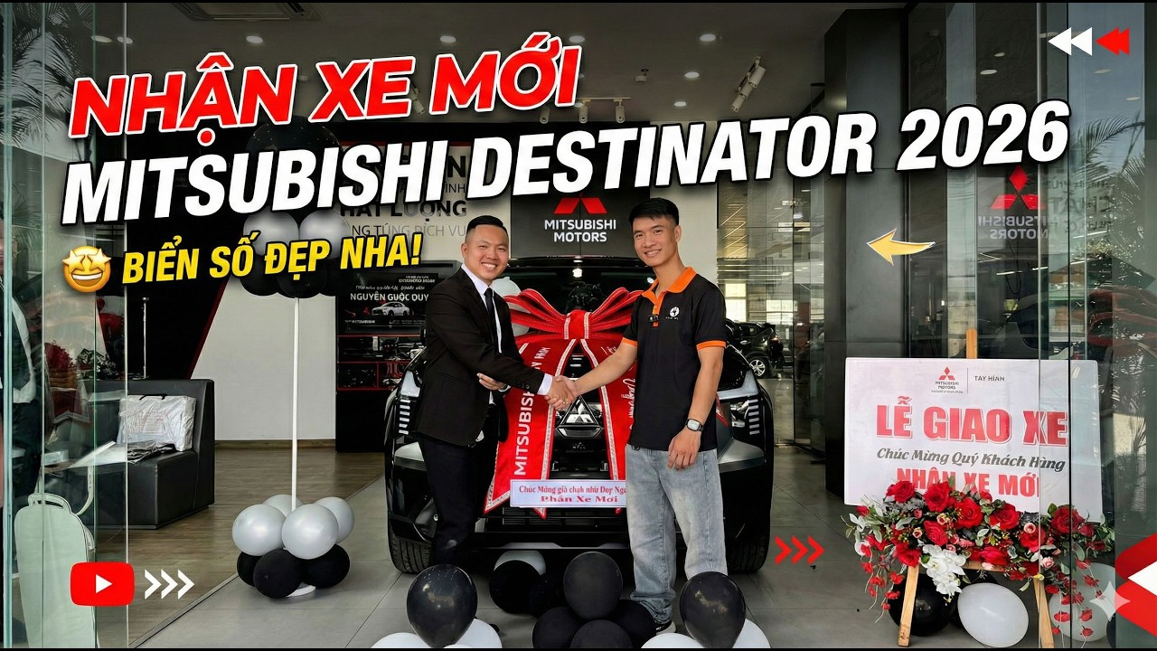 Cảm Xúc Đầu Tiên Khi Cầm Lái Xe Mới Mitsubishi Destinator 2026
