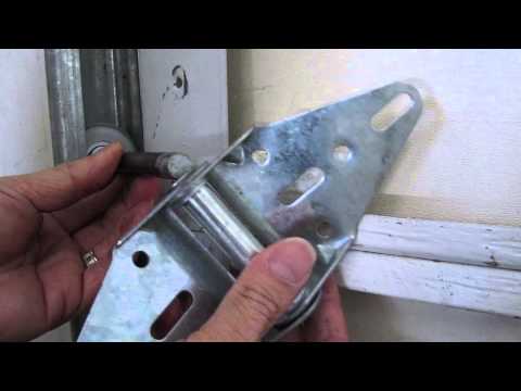 How To Repair A Broken Garage Door Hinge Or Replace A Roller