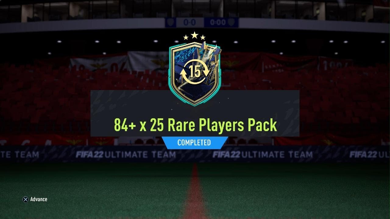 FIFA 22 84+ ×25 TOTS Swaps Pack