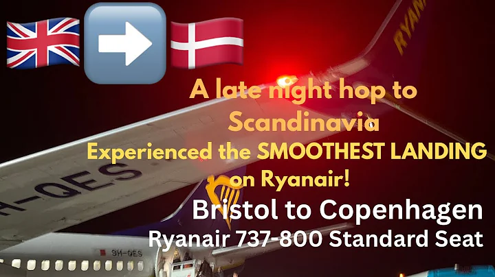 Ryanair 737-800 Standard Seat FR745 Bristol to Copenhagen