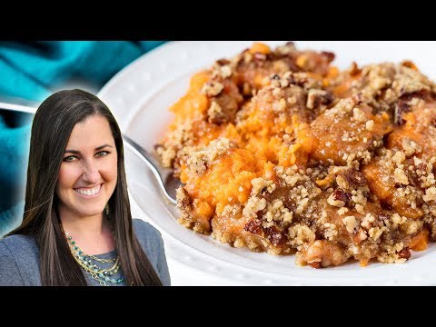 How to Make The Best Baked Sweet Potato Casserole  |  The Stay At Home Chef