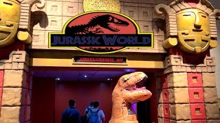 T-Rex Goes To Jurassic World Premier!