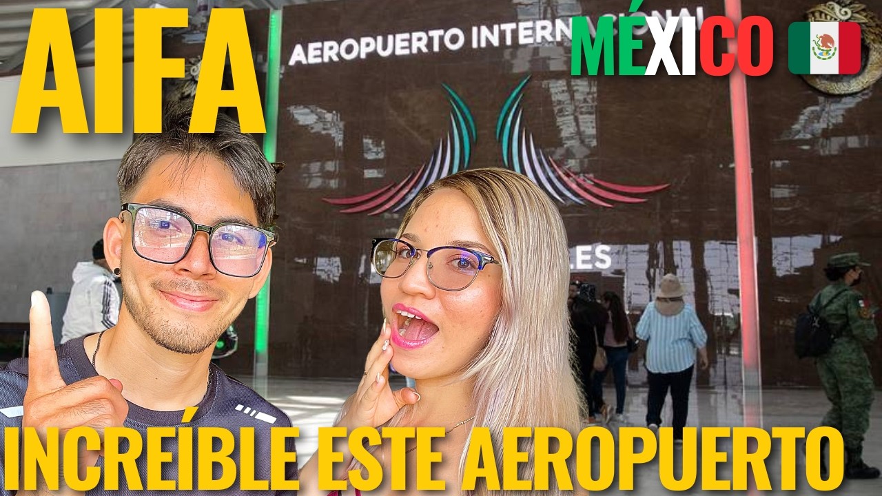 Reaccionando al AIFA 😱 | Así es el Aeropuerto Felipe Ángeles de CDMX🇲🇽