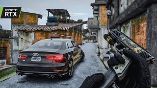 FUGA NA POLICIA NA FAVELA | GTA V ASSASSINO DE ALUGUEL 4K 60FPS RTX 3080 screenshot 2