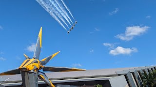 Thunderbirds Flyover EPCOT, 2023 - Walt Disney World by Wonderland Way 48 views 1 month ago 1 minute, 4 seconds