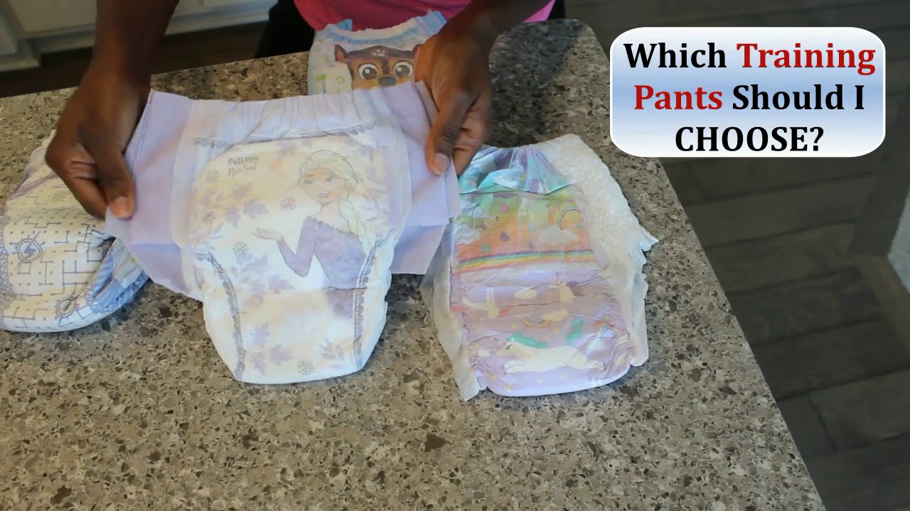 Disposable Training Pants Which To CHOOSE? Pampers Easy Ups/Pull-Ups/Parents  Choice/Honest Pants! 