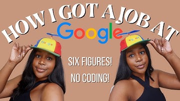 how I landed a six figure job at Google out of college (with interview tips)