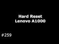 Hard Reset Lenovo A1000