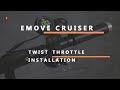 How to Install a Twist Throttle on your EMOVE Cruiser Electric Scooter