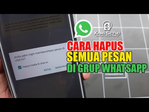 Video: Cara Menghapus Semua Mesej Dalam Kenalan