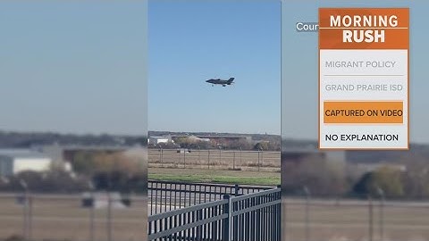 Pilot ejects in jet crash near Fort Worth Joint Reserve Base, White Settlement police say