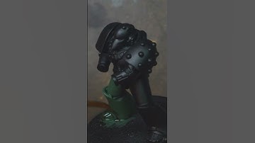 How to paint Salamanders armour Space Marines ⚡ QUICKIE ⚡